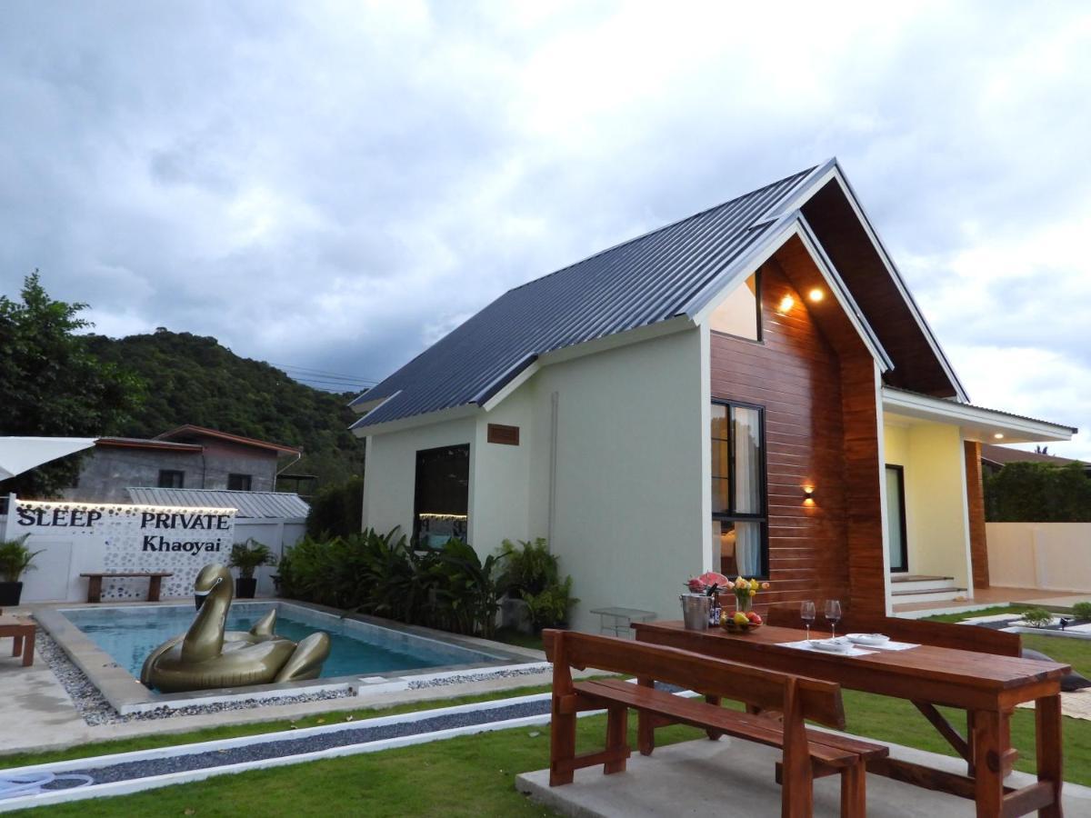 Villa Sleep Private Khaoyai Mu Si Esterno foto